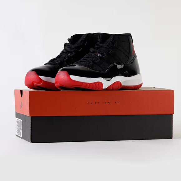 Air Jordan 11 Retro Mens Size 12 Black and Red